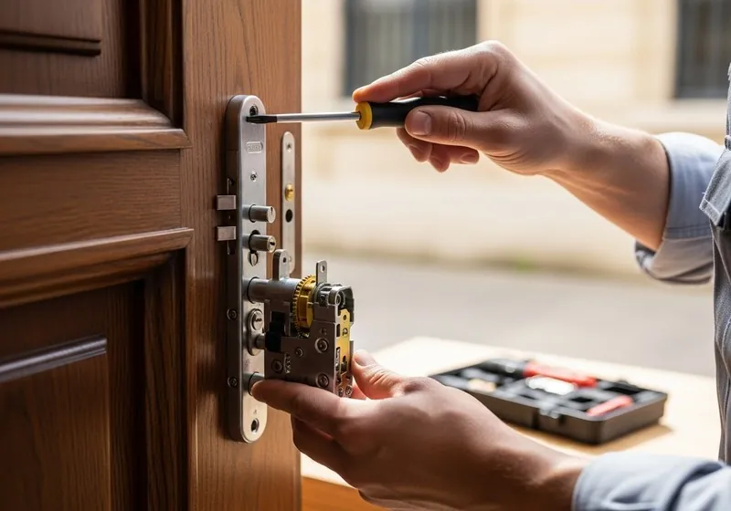 Serrurier Vendée — installation d'une serrure multipoints par un serrurier en Vendée